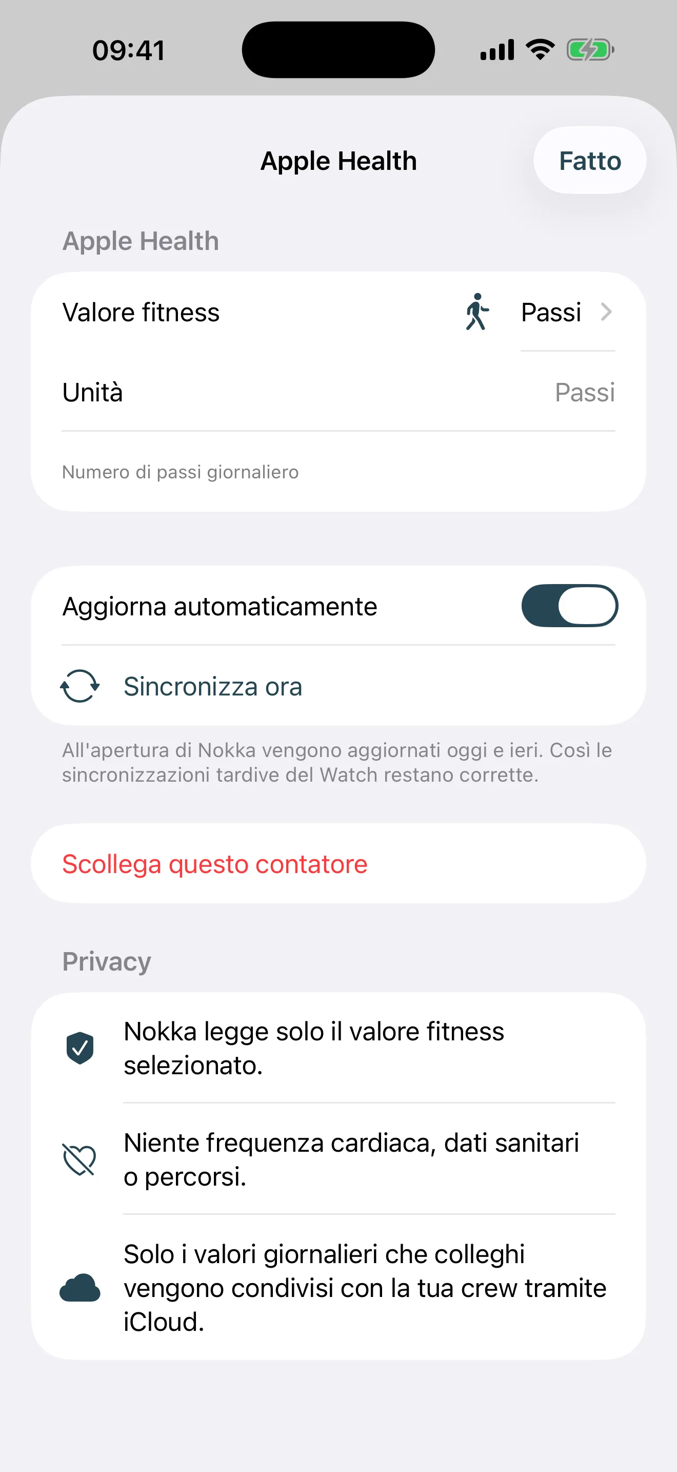 Apple Health · Sync
